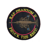 RAF Phantom II Badge Royal Air Force Phantom II Machine Embroidered Patch